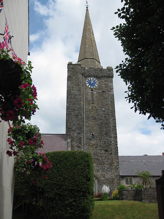 Anglican church in Tenby, Wales