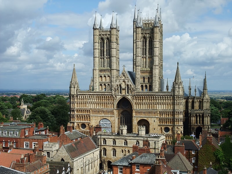 Cathedral in Lincoln, England