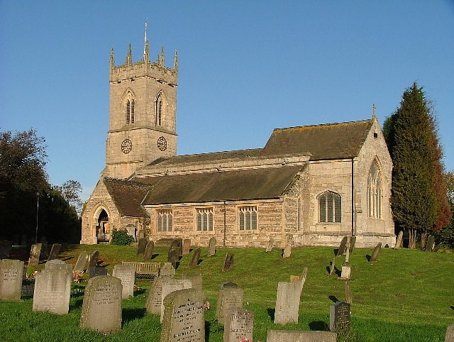Parish church in Ordsall, Nottinghamshire, England