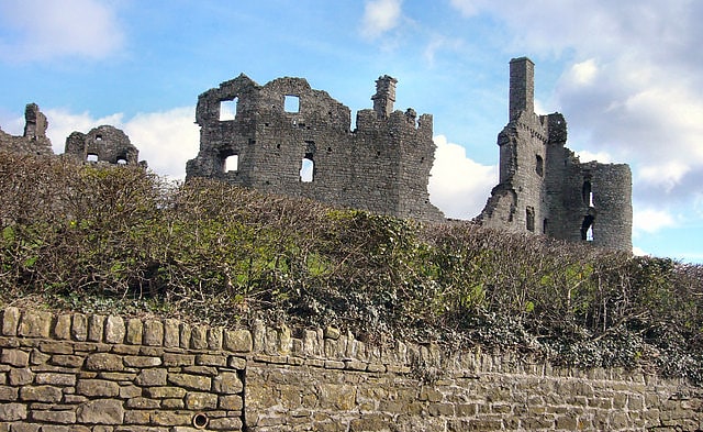 Castle in Coity, Wales