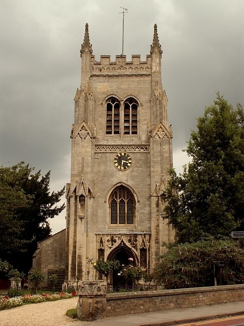 Church in Huntingdon, England