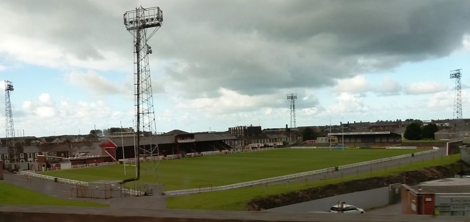 Stadium in Port Talbot, Wales