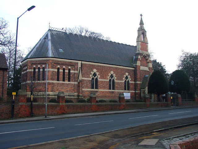Parish church in Yarm, England