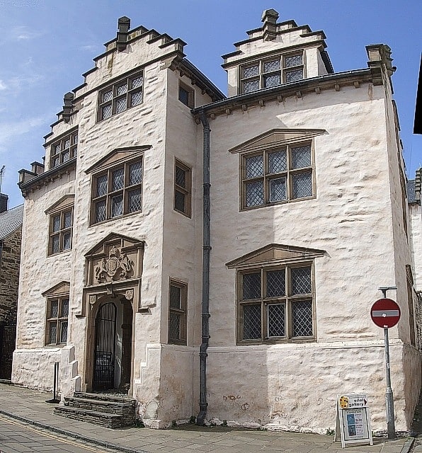 Heritage building in Conwy, Wales