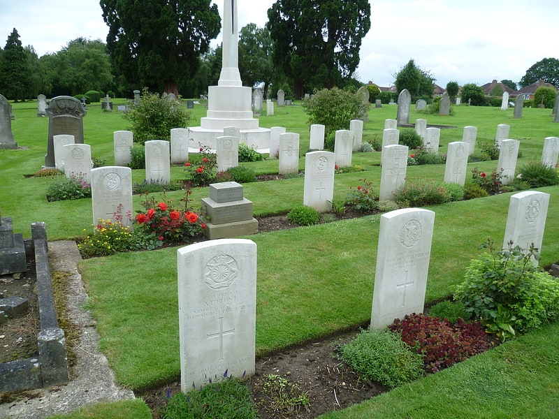 Cemetery in Gloucester, England