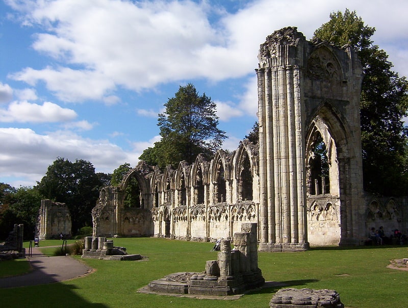 Abbey in York, England
