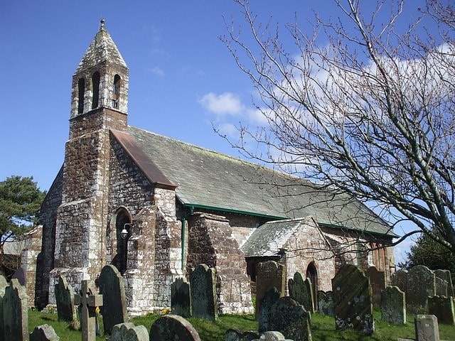 Church in Bowness-on-Solway, England