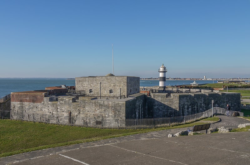 Festung in Portsmouth, England