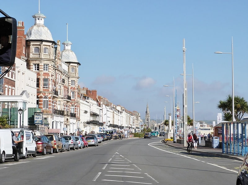 Street in Weymouth, England