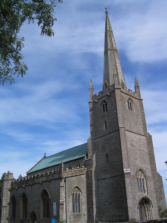 Church in Congresbury, England
