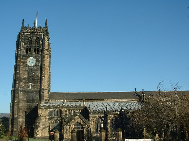 Protestant church in Halifax, England