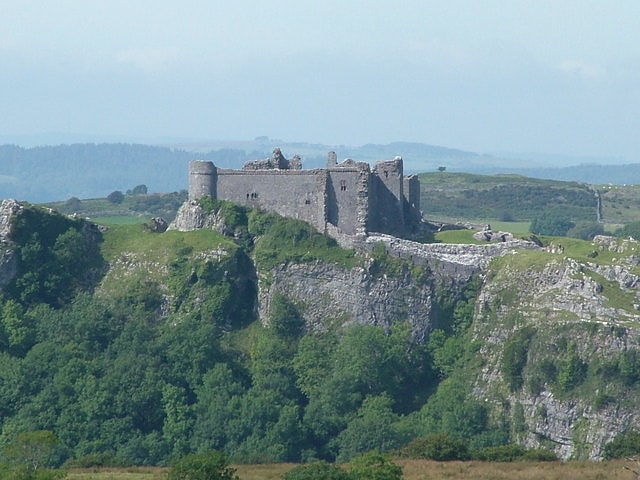 Schloss in Wales