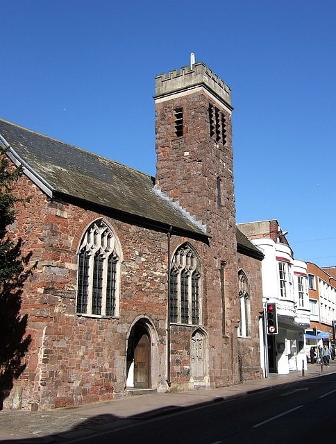 Anglican church in Exeter, England