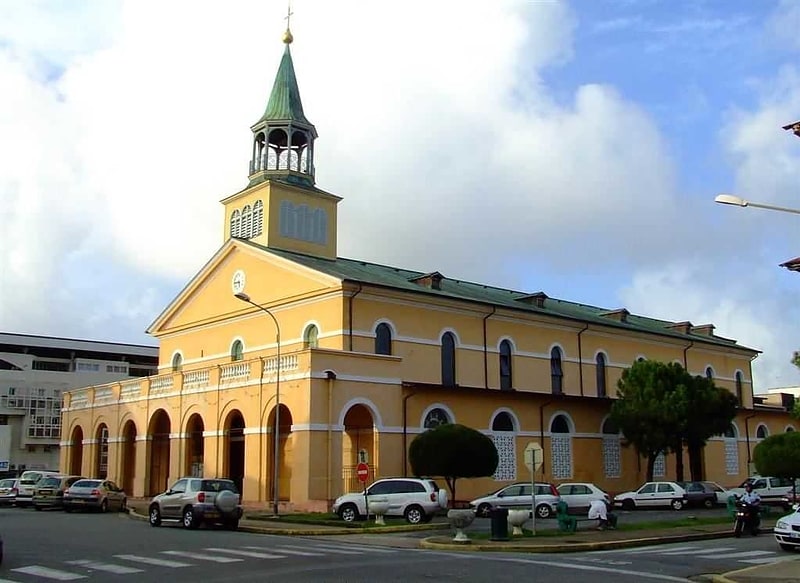 Cathedral in Cayenne, French Guiana