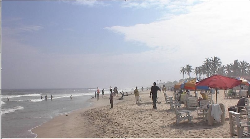 Beach in Accra, Ghana