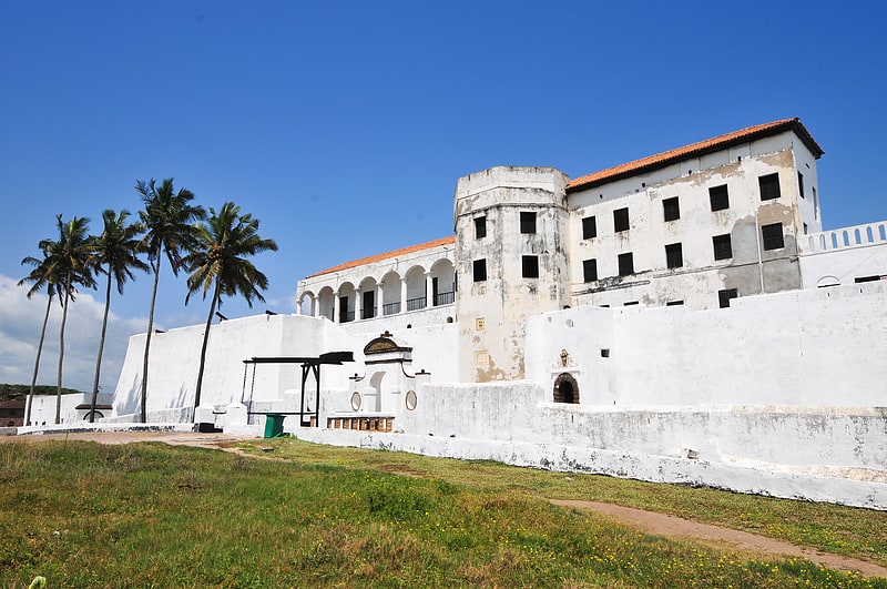 Building in Elmina, Ghana