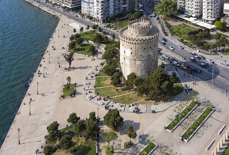 Monument in Thessaloniki, Greece