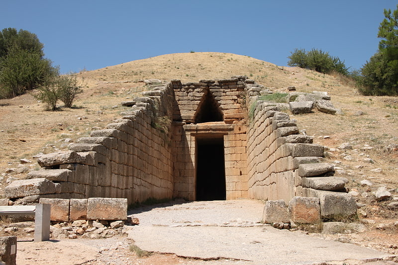 Historical landmark in Greece