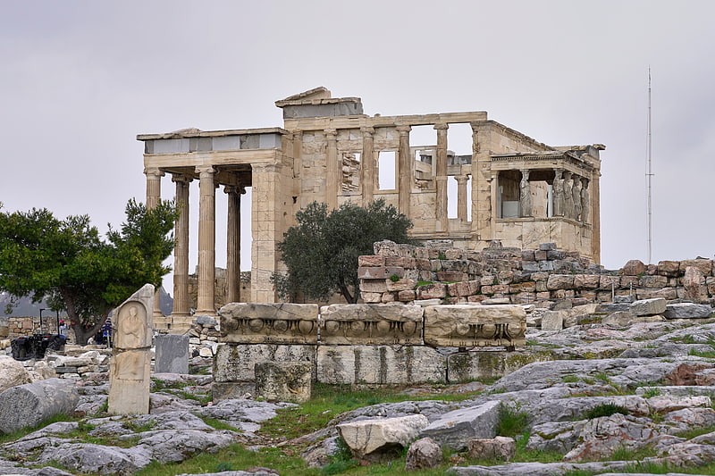 Griechischer Tempel in Athen, Griechenland