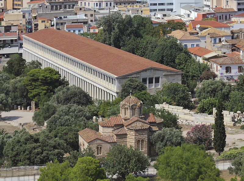 Gebäude in Athen, Griechenland