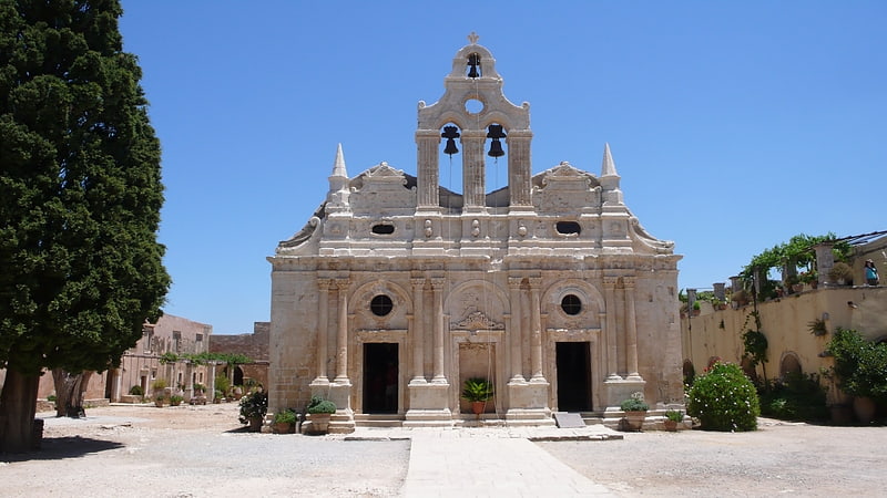 Monastery in Arkadi, Greece