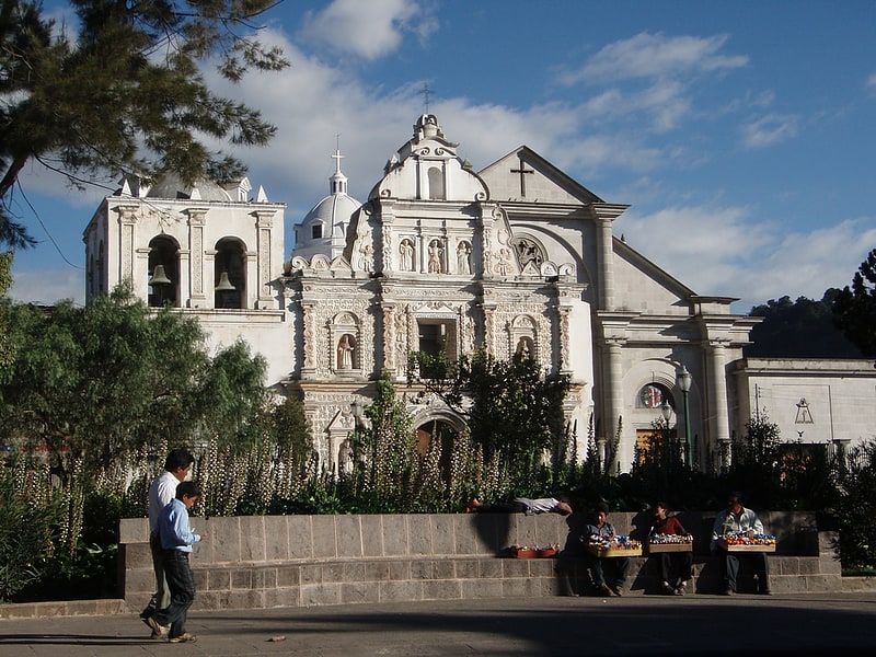 Cathedral in Quetzaltenango, Guatemala