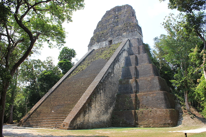 Ruin in Tikal, Guatemala