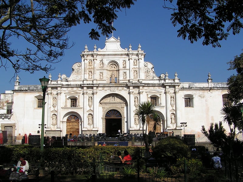 Cathédrale à Antigua Guatemala
