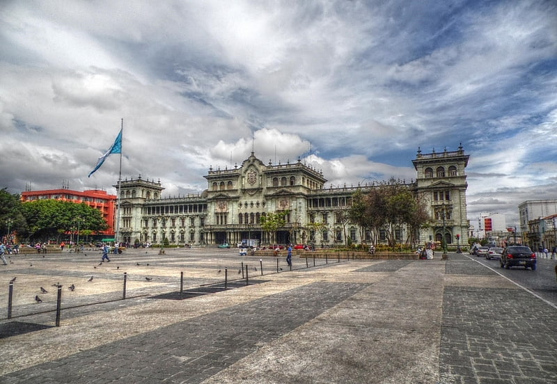 Building in Guatemala City, Guatemala