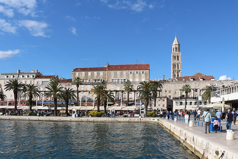 Palast in Split, Kroatien