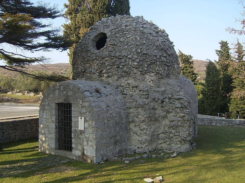 Christian church in Kornić, Croatia