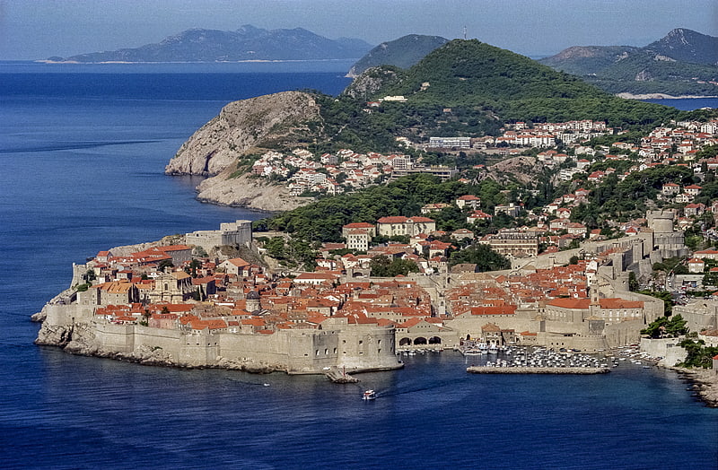Tourist attraction in Dubrovnik, Croatia