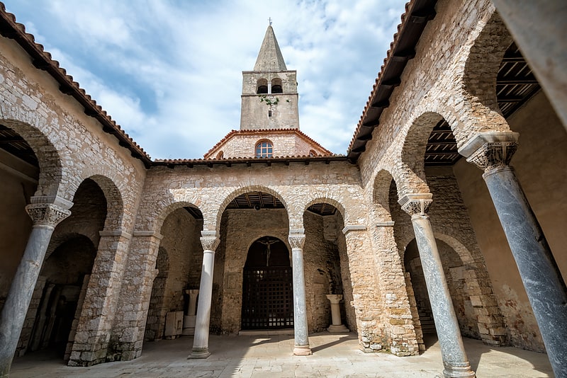 Basilica in Poreč, Croatia