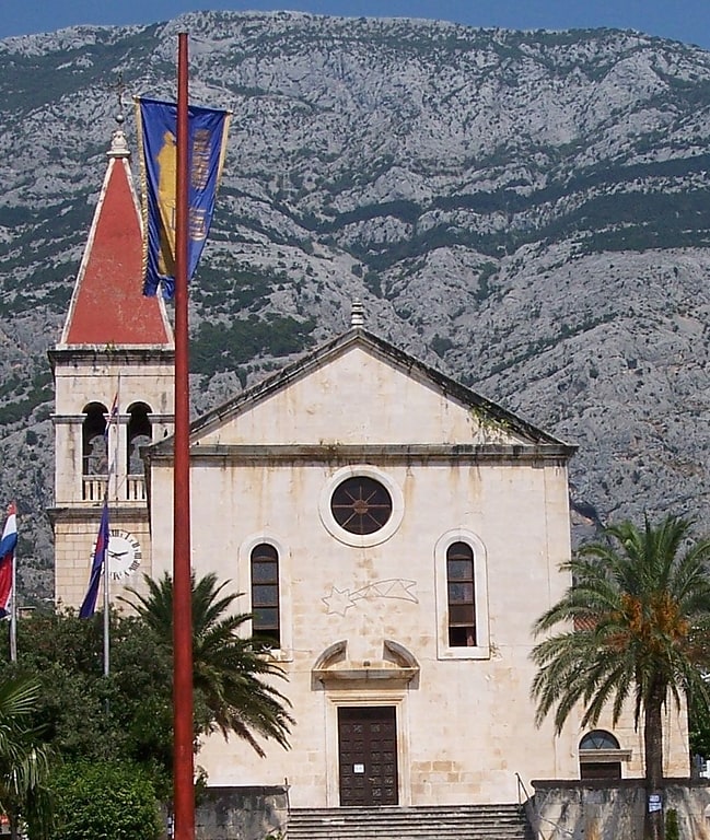Cathedral in Makarska
