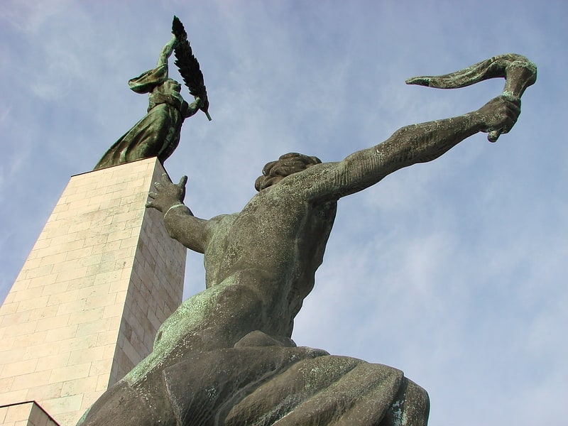 Posąg w Budapeszcie