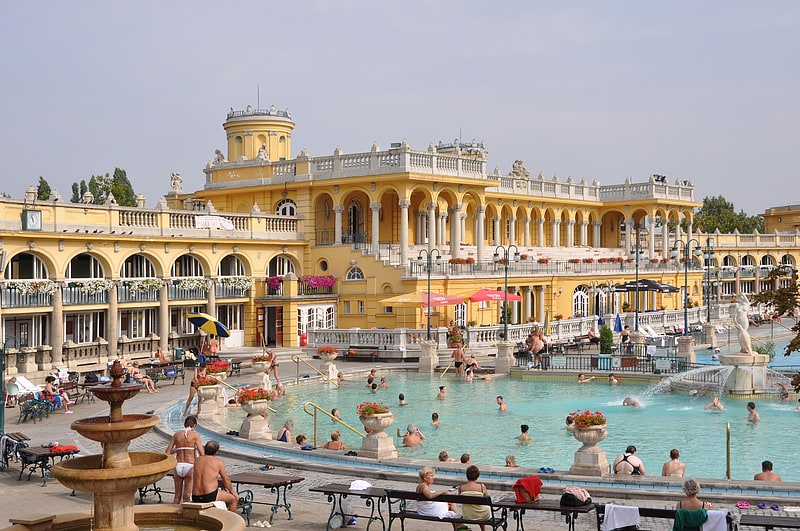 Spa in Budapest, Hungary