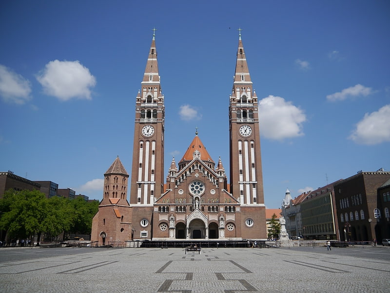 Catholic church in Szeged, Hungary