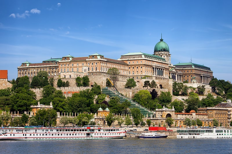 Castillo en Budapest, Hungría