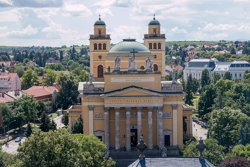 Cathedral in Eger, Hungary