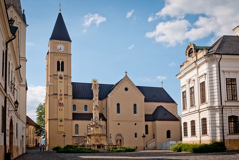 Cathedral in Veszprém, Hungary