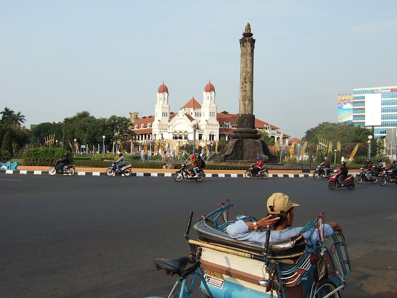 Historical landmark in Semarang, Indonesia