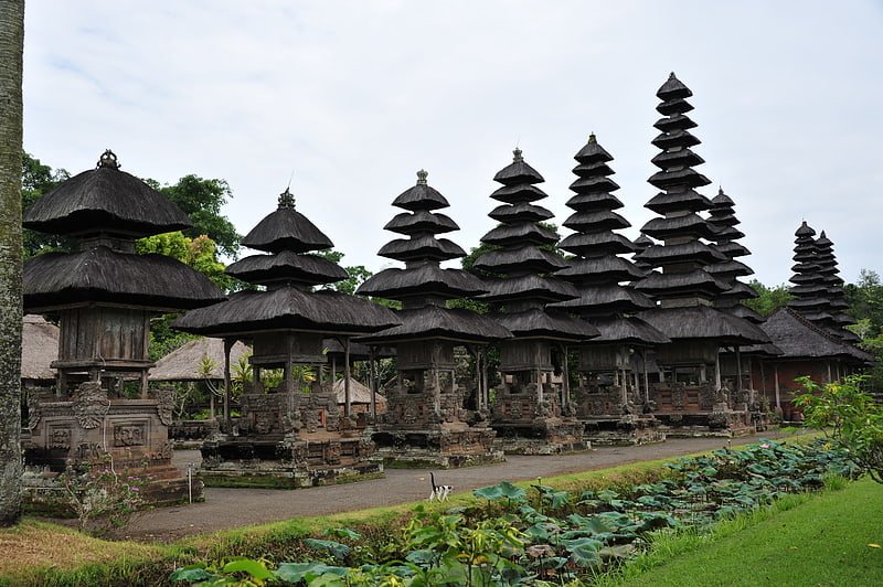 Hindu temple in Sobangan, Indonesia