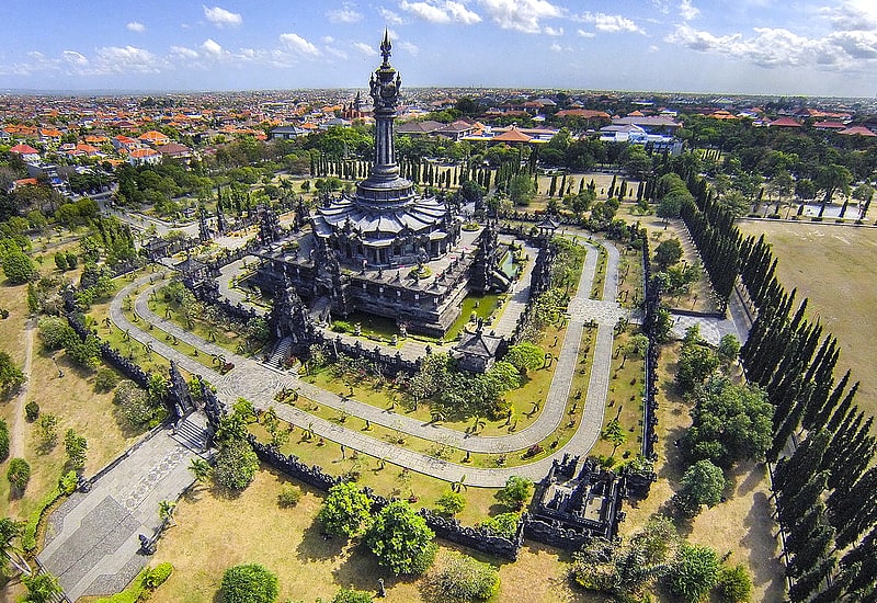 Monument in Denpasar, Indonesia