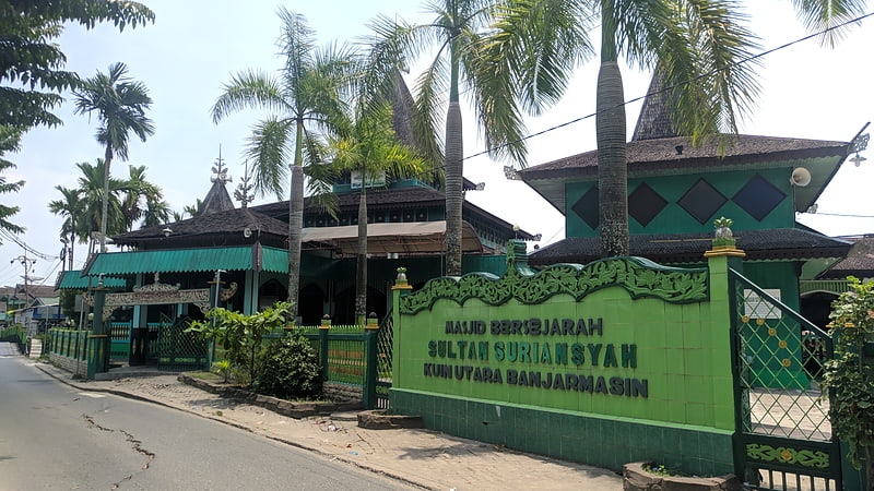 Mosque in Banjarmasin, Indonesia