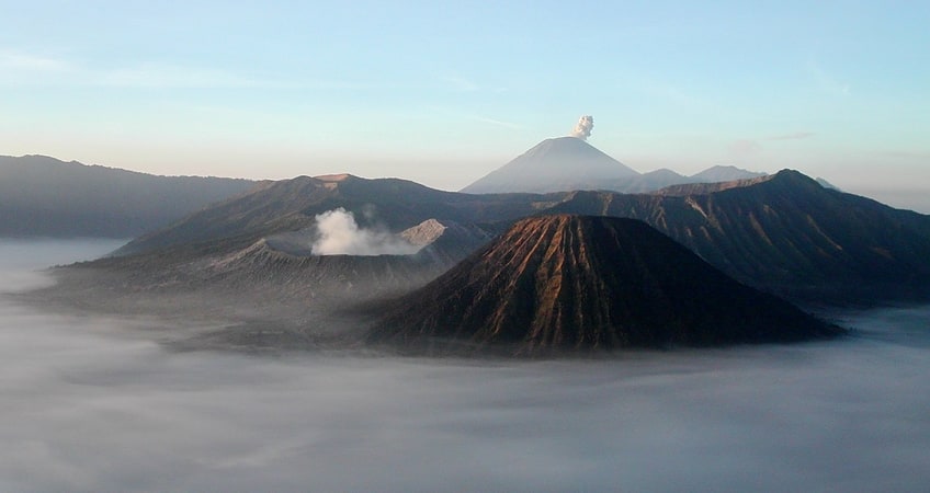 Volcano in Indonesia