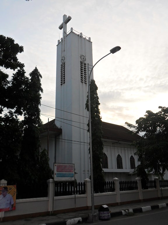 Catholic cathedral in Banjarmasin, Indonesia