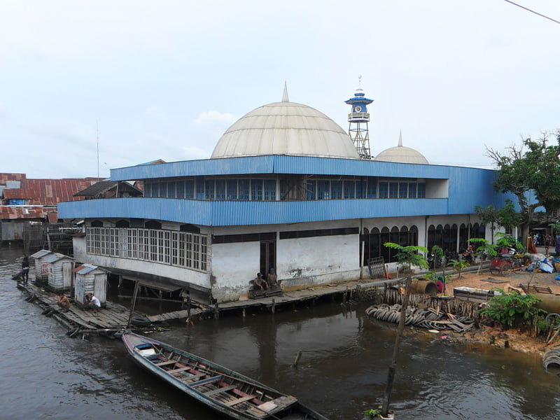 Mosque in Banjarmasin, Indonesia