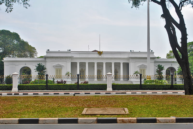 Palast in Zentral-Jakarta, Indonesien