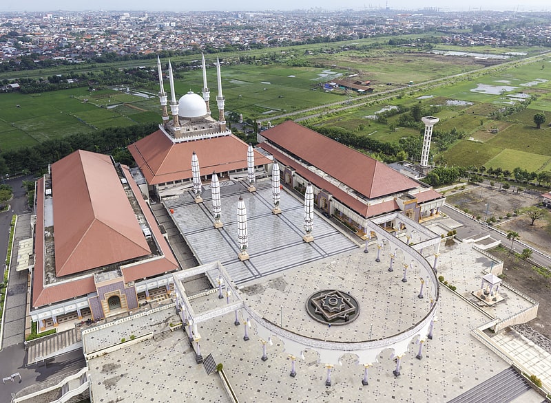 Moschee in Semarang, Indonesien