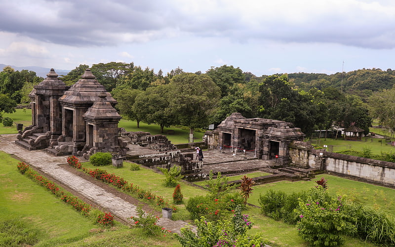 Site archéologique en Indonésie